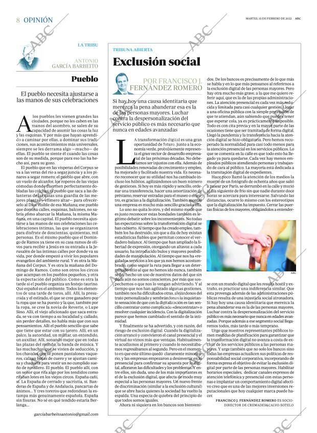 ABC SEVILLA 15-02-2022 página 8