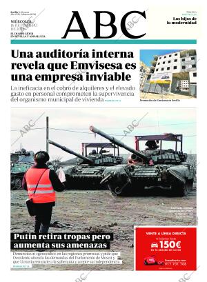 ABC SEVILLA 16-02-2022 página 1