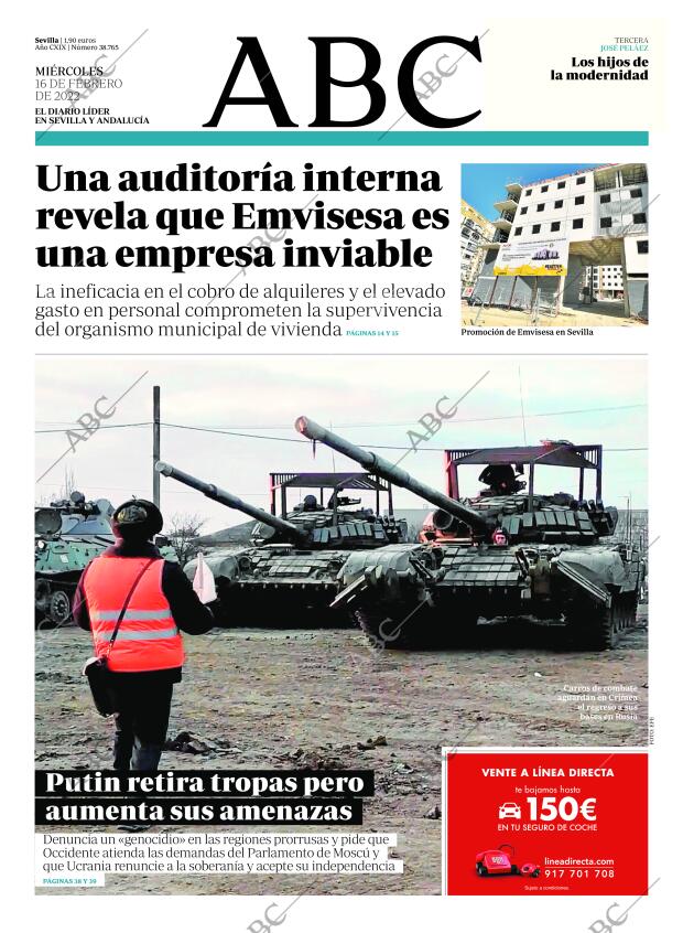 ABC SEVILLA 16-02-2022 página 1