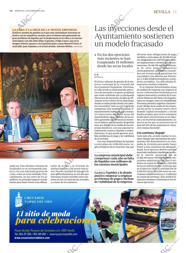 ABC SEVILLA 16-02-2022 página 15