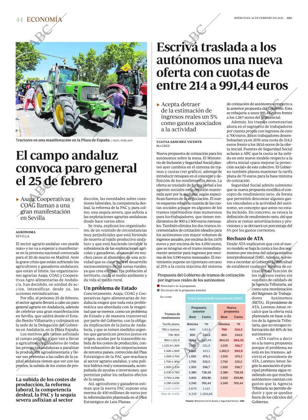 ABC SEVILLA 16-02-2022 página 44