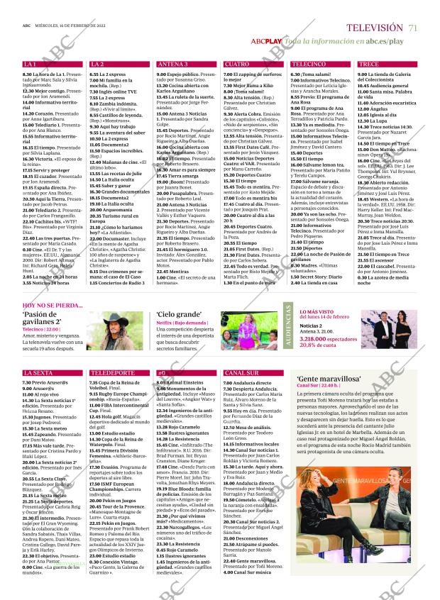ABC SEVILLA 16-02-2022 página 71