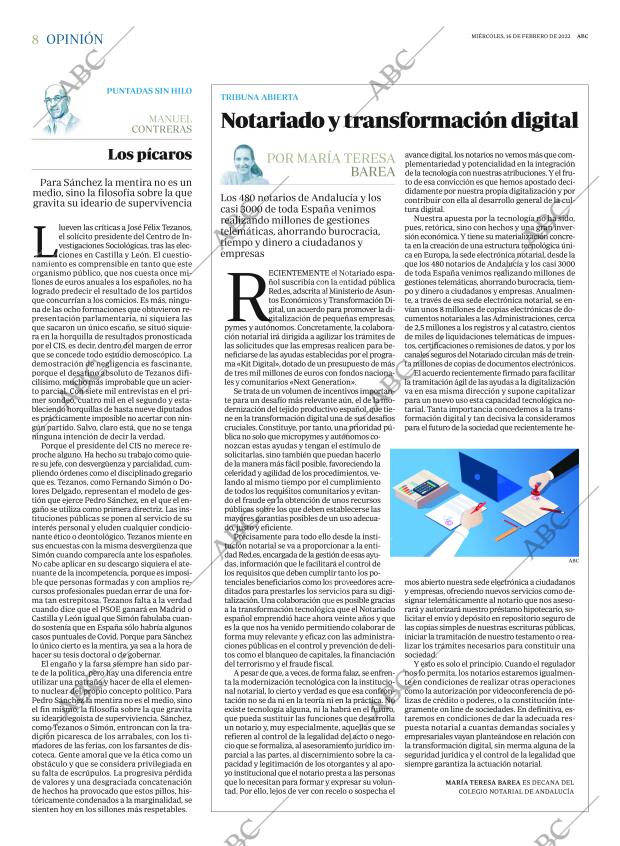 ABC SEVILLA 16-02-2022 página 8