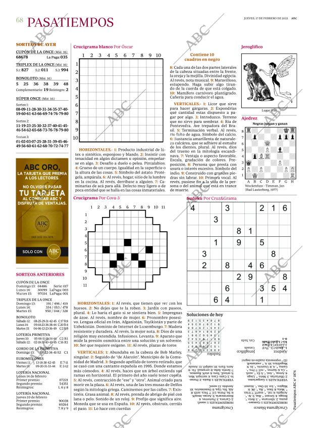 ABC SEVILLA 17-02-2022 página 68