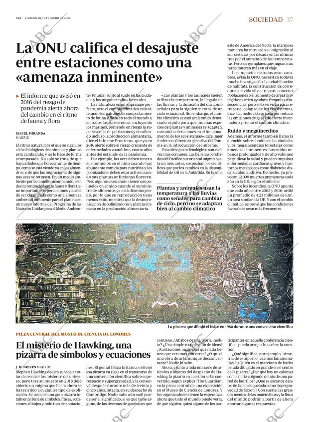 ABC MADRID 18-02-2022 página 37