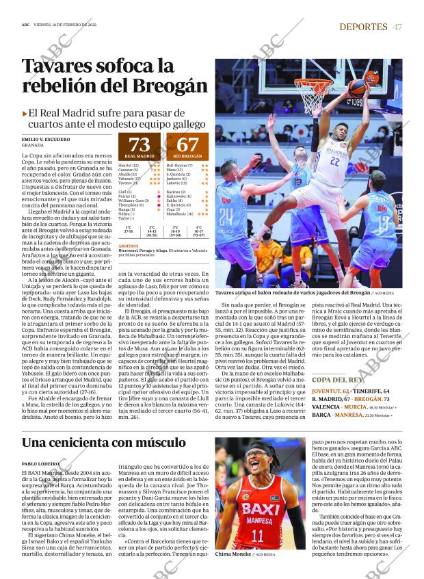 ABC MADRID 18-02-2022 página 47