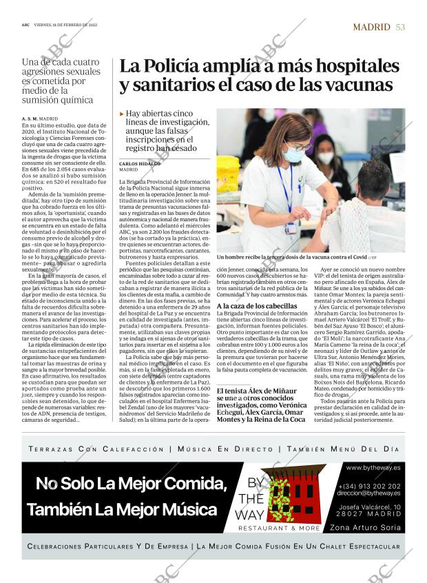 ABC MADRID 18-02-2022 página 53