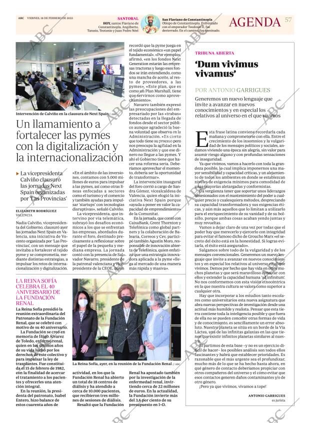 ABC MADRID 18-02-2022 página 57