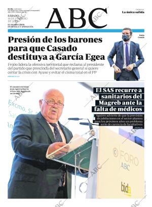 ABC SEVILLA 19-02-2022 página 1