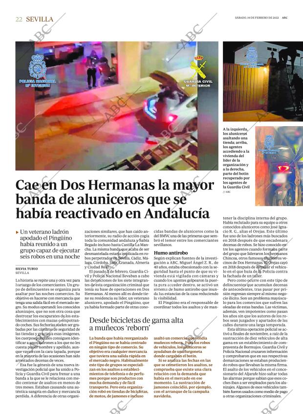 ABC SEVILLA 19-02-2022 página 22