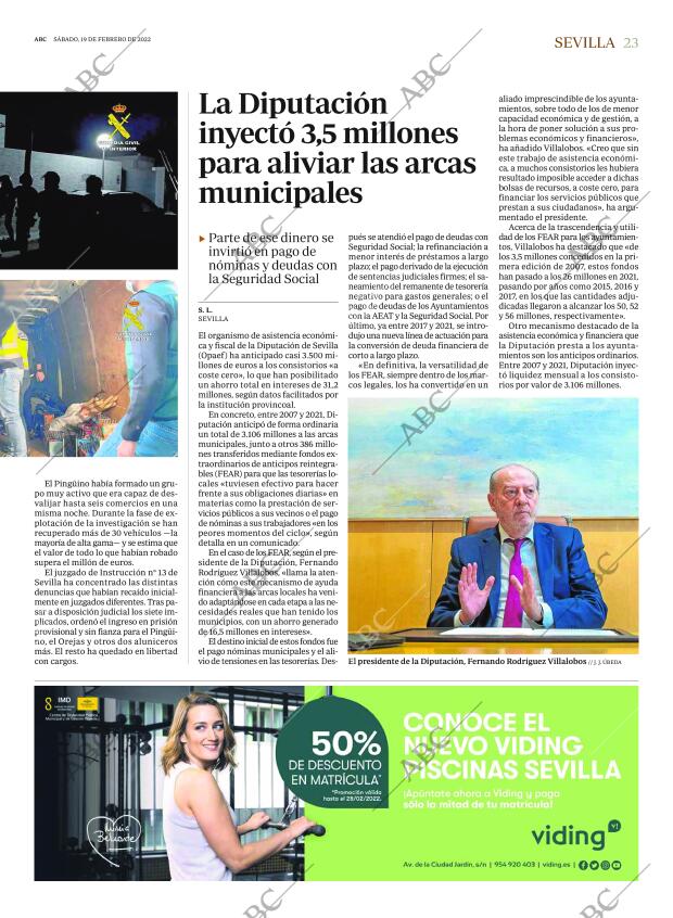 ABC SEVILLA 19-02-2022 página 23