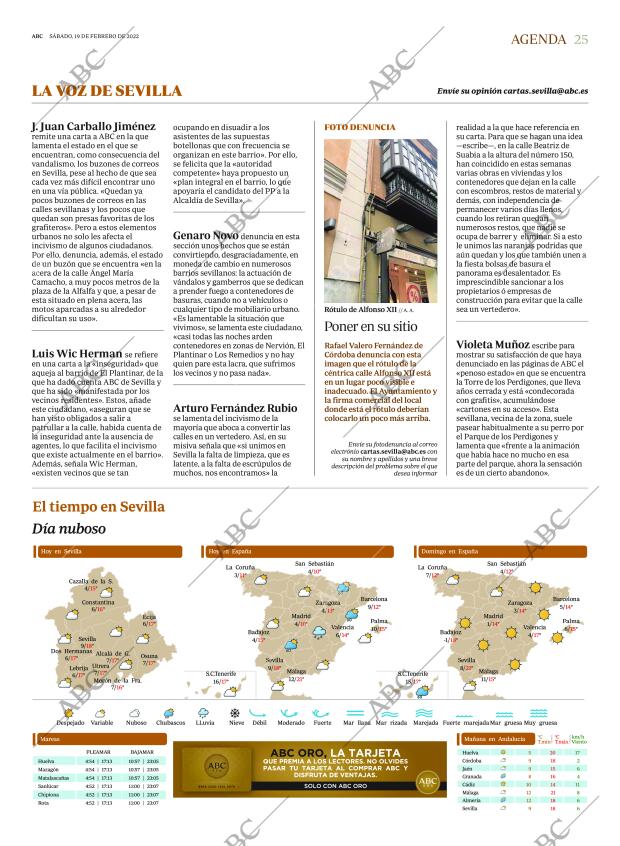 ABC SEVILLA 19-02-2022 página 25