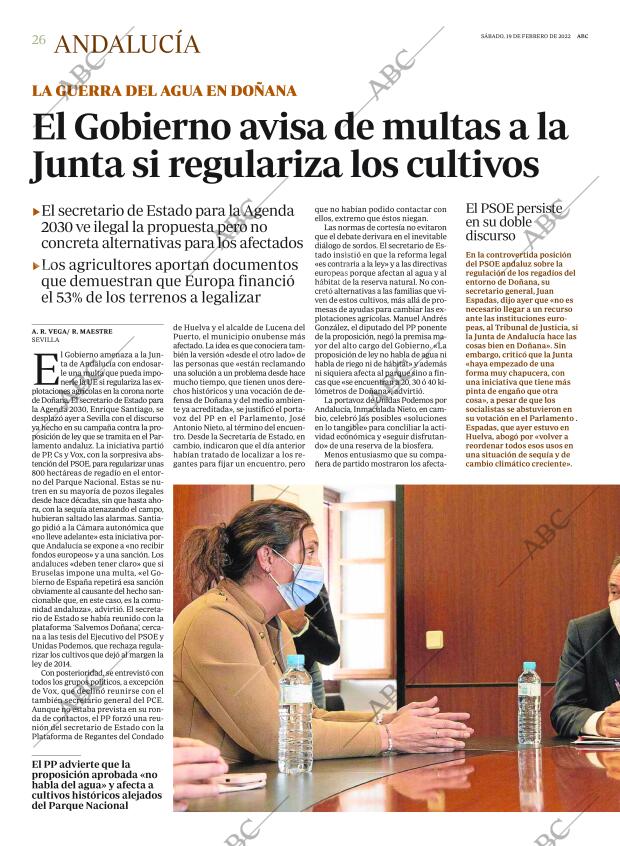 ABC SEVILLA 19-02-2022 página 26