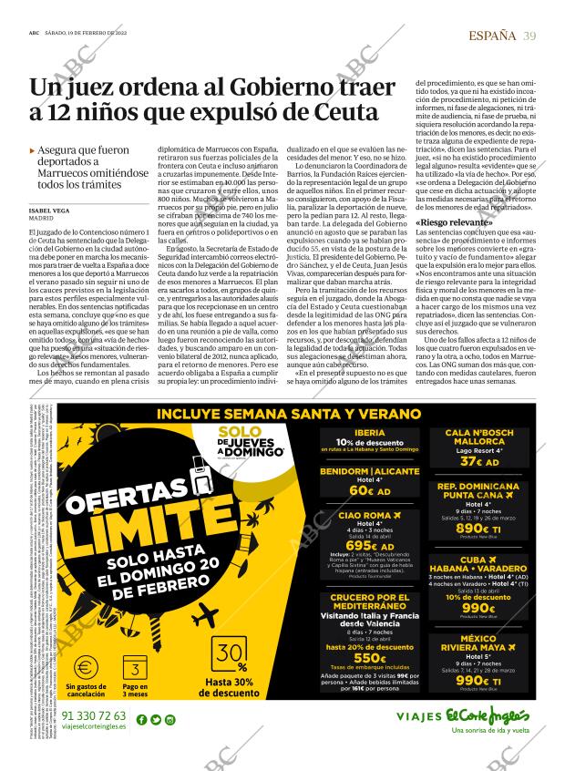 ABC SEVILLA 19-02-2022 página 39
