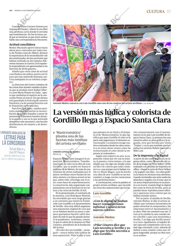 ABC SEVILLA 19-02-2022 página 57