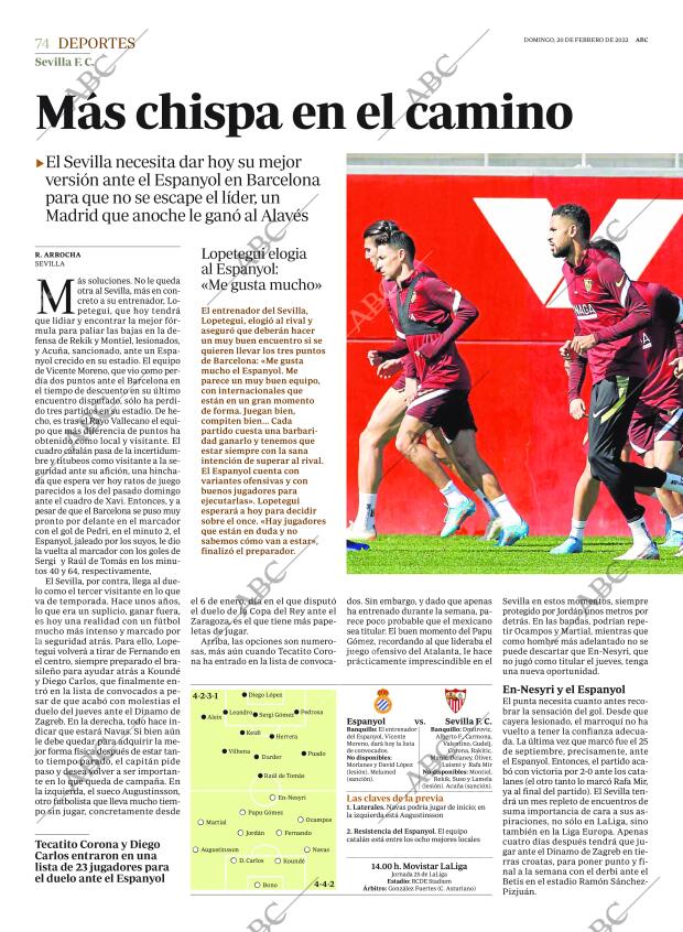 ABC SEVILLA 20-02-2022 página 74
