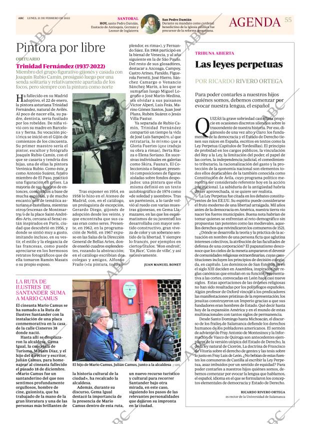 ABC MADRID 21-02-2022 página 55