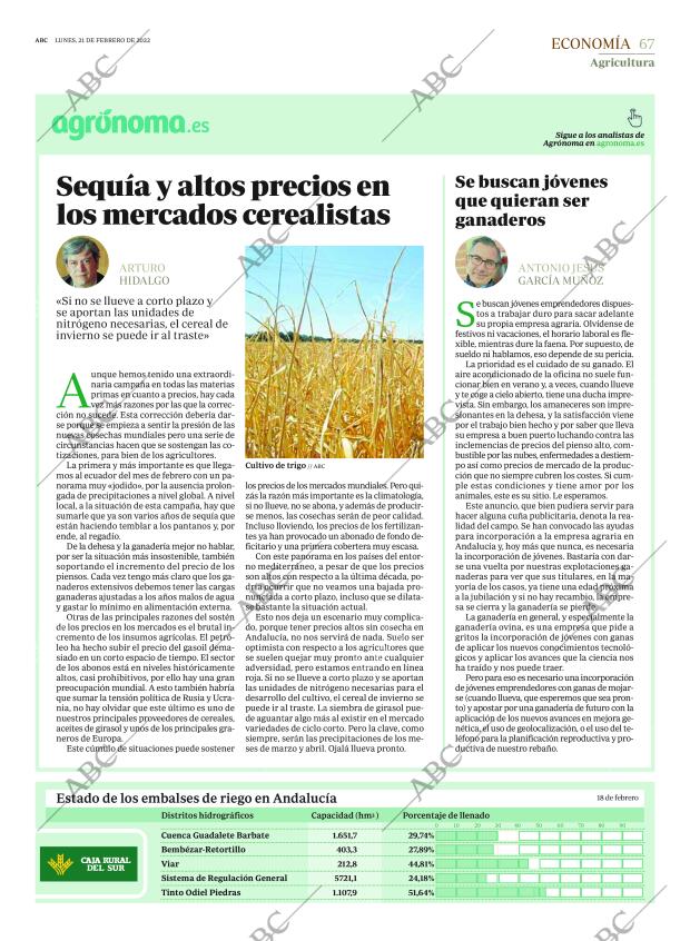 ABC SEVILLA 21-02-2022 página 67