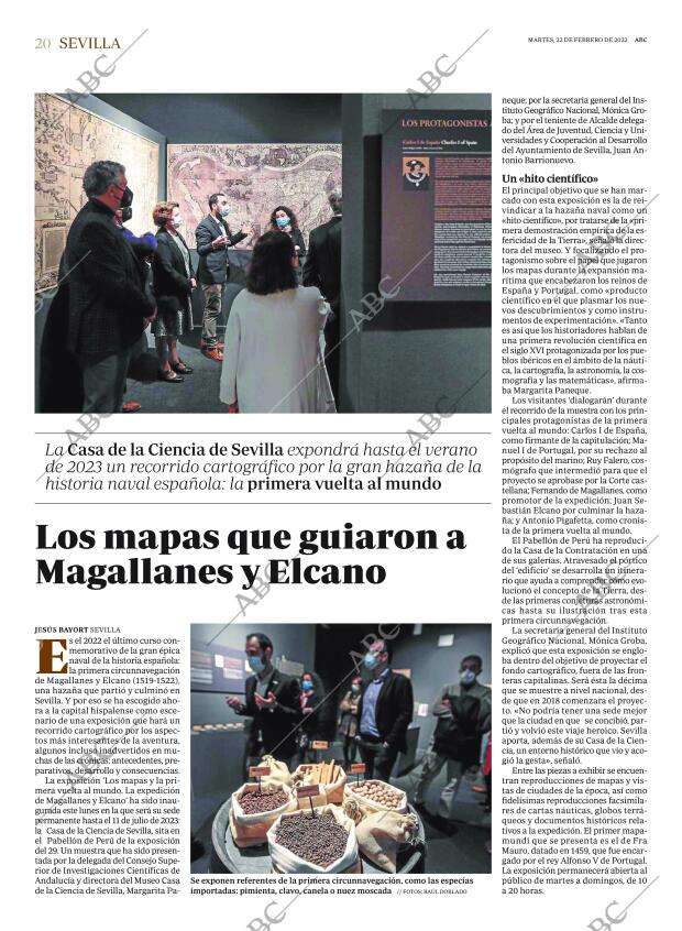 ABC SEVILLA 22-02-2022 página 20