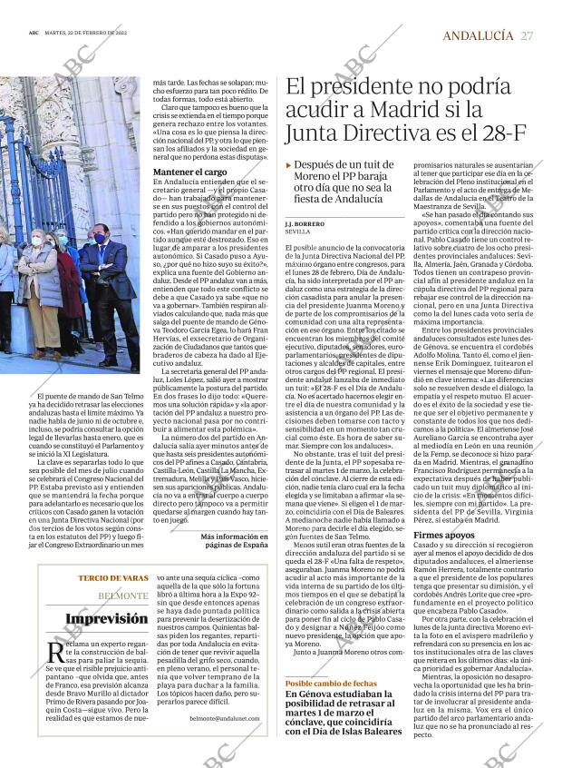 ABC SEVILLA 22-02-2022 página 27