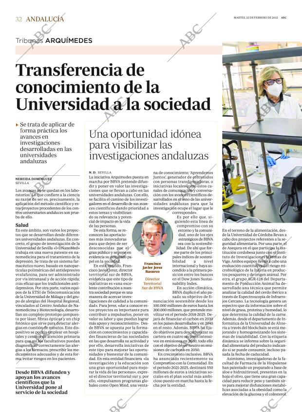 ABC SEVILLA 22-02-2022 página 32