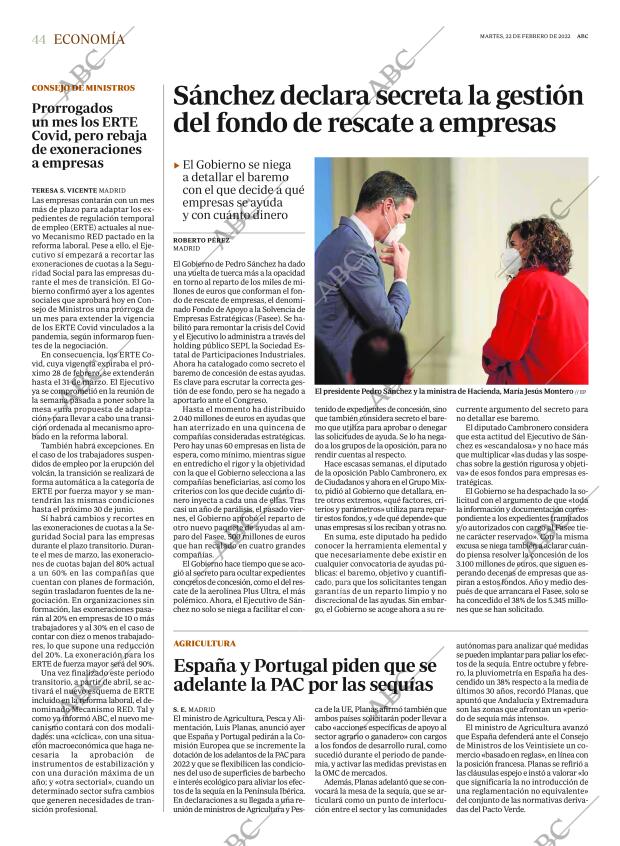 ABC SEVILLA 22-02-2022 página 44