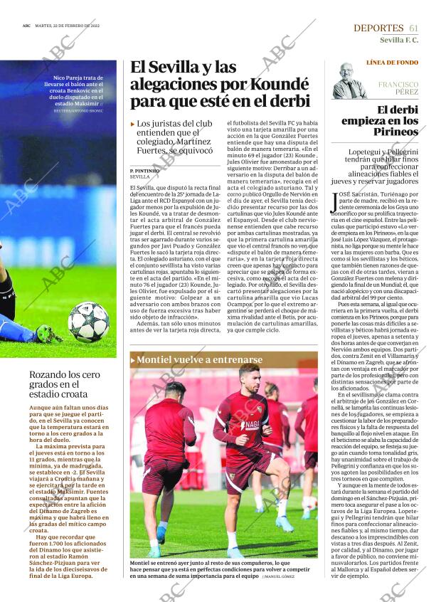 ABC SEVILLA 22-02-2022 página 61