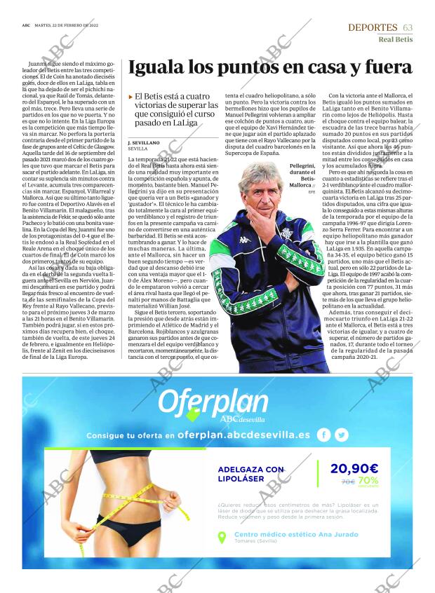 ABC SEVILLA 22-02-2022 página 63