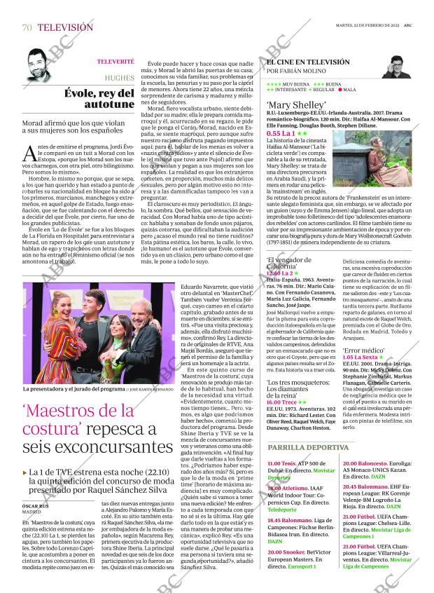 ABC SEVILLA 22-02-2022 página 70