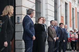 La presidenta de la Comunidad de Madrid, Isabel Díaz Ayuso, participa en el...