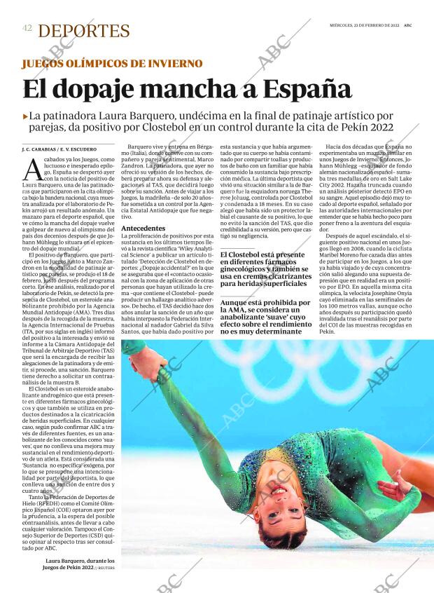 ABC MADRID 23-02-2022 página 42