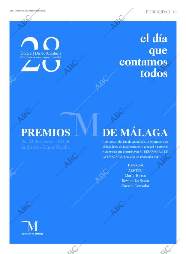 ABC SEVILLA 23-02-2022 página 19