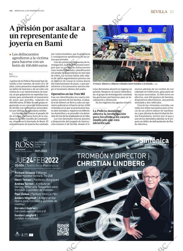 ABC SEVILLA 23-02-2022 página 23
