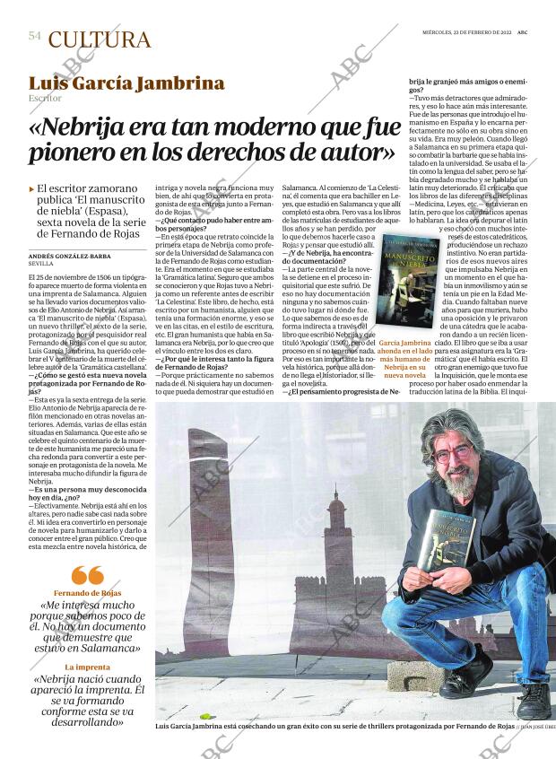 ABC SEVILLA 23-02-2022 página 54