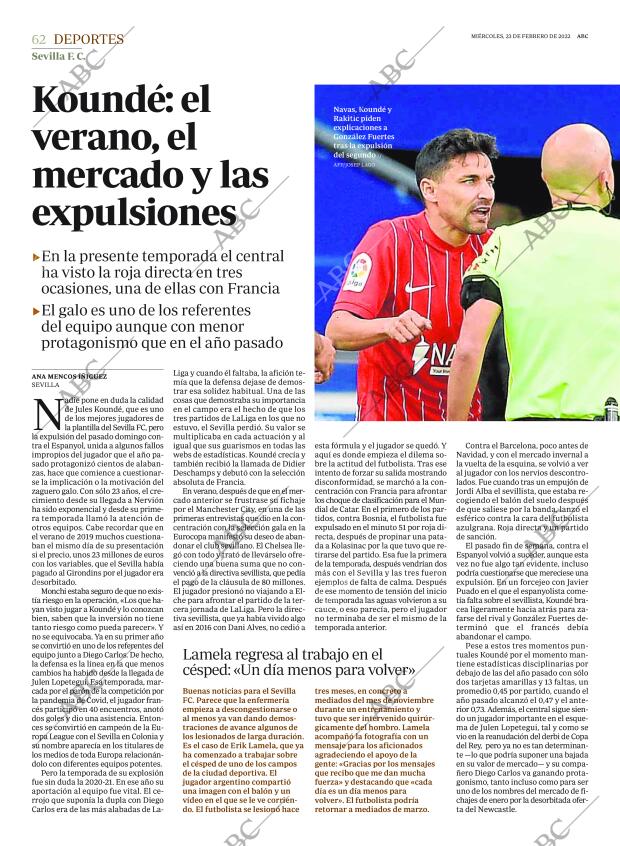 ABC SEVILLA 23-02-2022 página 62