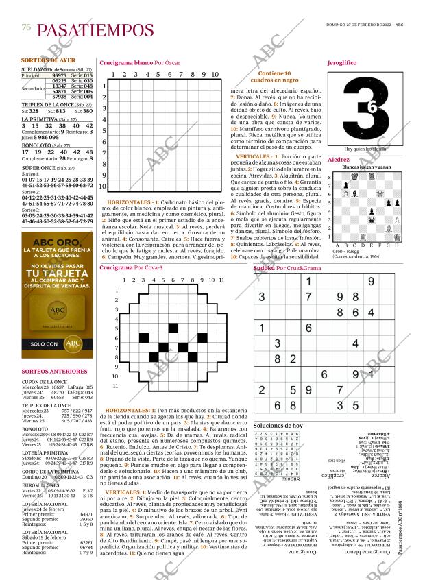 ABC CORDOBA 27-02-2022 página 76
