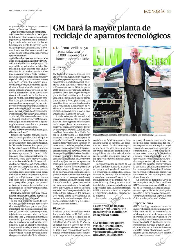 ABC SEVILLA 27-02-2022 página 63