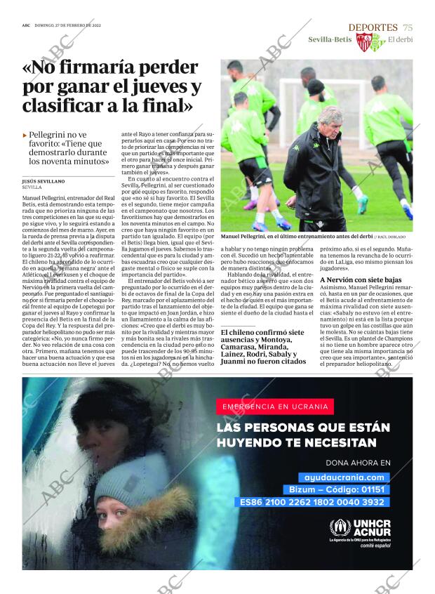 ABC SEVILLA 27-02-2022 página 75