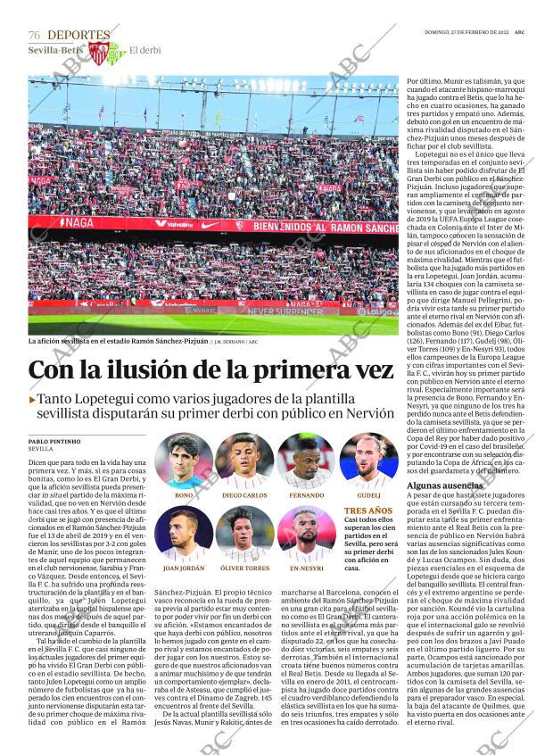 ABC SEVILLA 27-02-2022 página 76