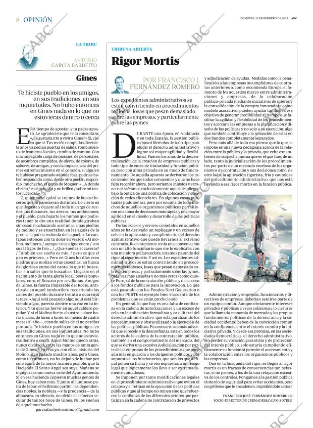 ABC SEVILLA 27-02-2022 página 8