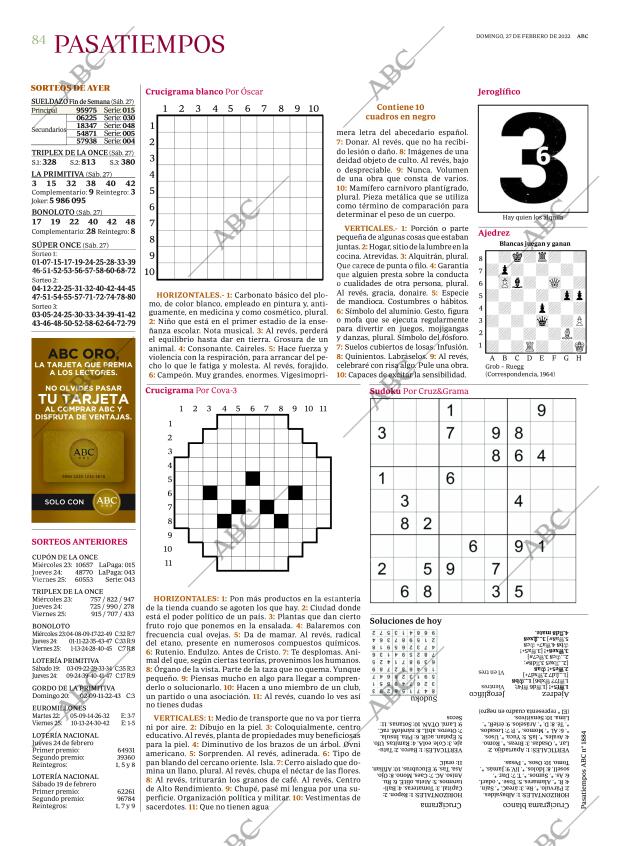 ABC SEVILLA 27-02-2022 página 84