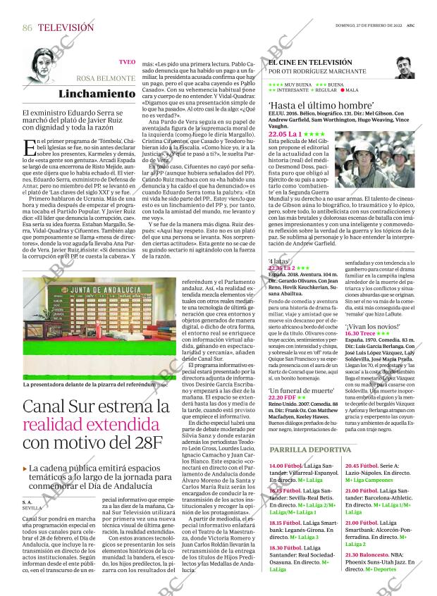 ABC SEVILLA 27-02-2022 página 86