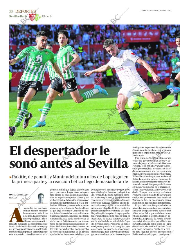 ABC SEVILLA 28-02-2022 página 38