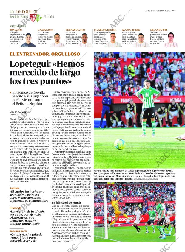 ABC SEVILLA 28-02-2022 página 40