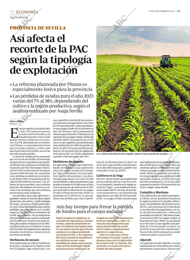 ABC SEVILLA 28-02-2022 página 74