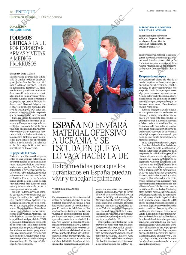 ABC MADRID 01-03-2022 página 18
