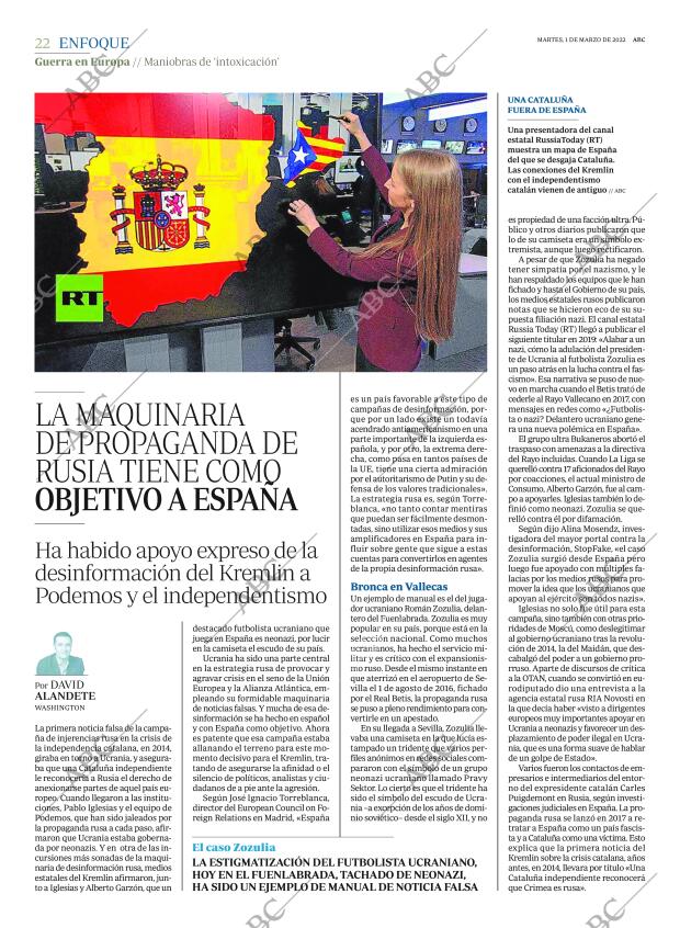 ABC MADRID 01-03-2022 página 22
