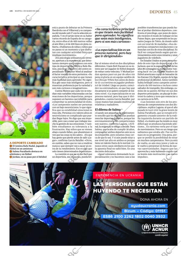 ABC MADRID 01-03-2022 página 45