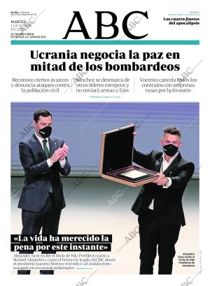 ABC SEVILLA 01-03-2022 página 1