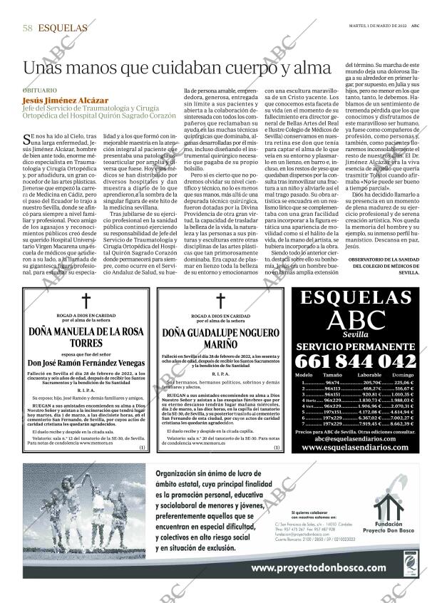 ABC SEVILLA 01-03-2022 página 58